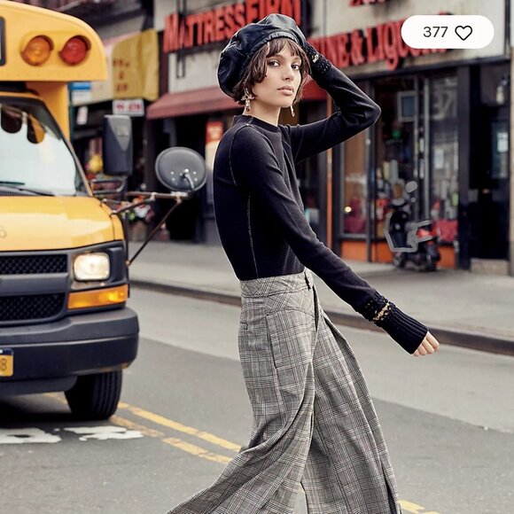 Free People Wide Leg Pant "NEW" - Picture 15 of 15